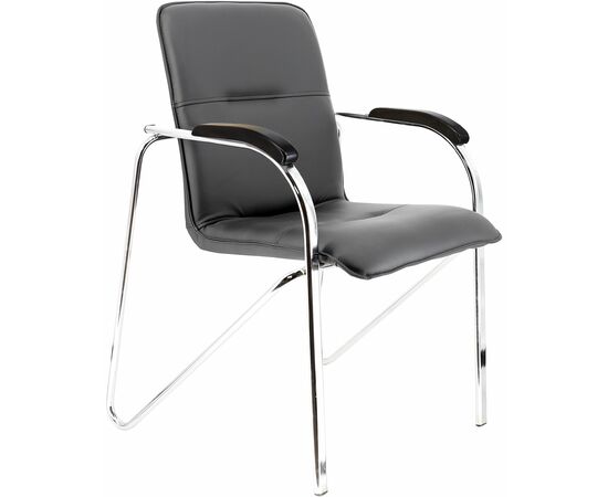 Стул Everprof Samba Wood CF Экокожа Черный | Интернет магазин мебели и декора LifeDekor