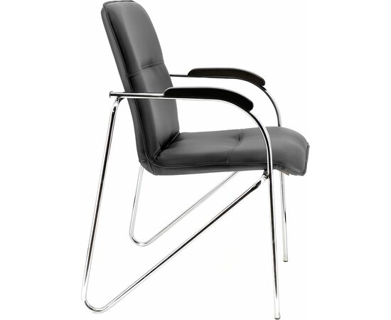 Стул Everprof Samba Wood CF Экокожа Черный, изображение 3 | Интернет магазин мебели и декора LifeDekor