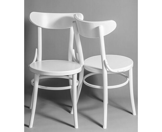 Стул венский Luna (белый) жесткое сиденье | Интернет магазин мебели и декора LifeDekor