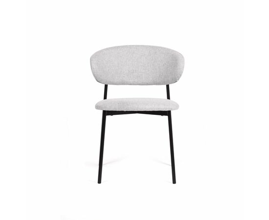 Стул Adele, рогожка wellton 912, светло-серый, изображение 9 | Интернет магазин мебели и декора LifeDekor