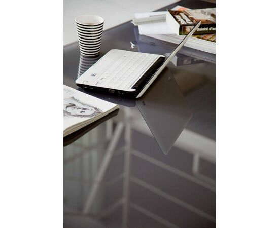 Стол LEO (42.55)120/170*80*Н75 см (М310/M310/ С196антр, гл.стекло,вст045 антр.) | Интернет магазин мебели и декора LifeDekor