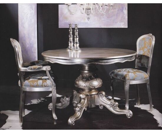 3004/TR Стол, GOLD LEAF золото СКИДКА 50% | Интернет магазин мебели и декора LifeDekor