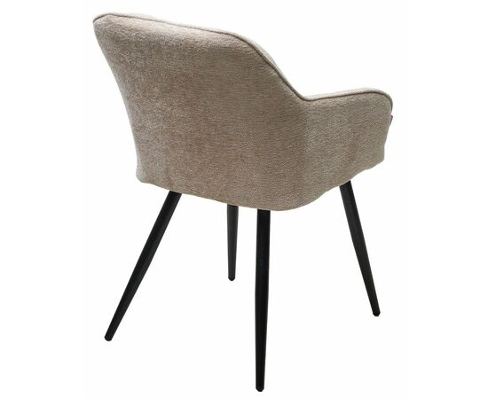 Стул REFLET 3018-10 бежевый, шенилл / черный каркас, ®DISAUR, изображение 8 | Интернет магазин мебели и декора LifeDekor