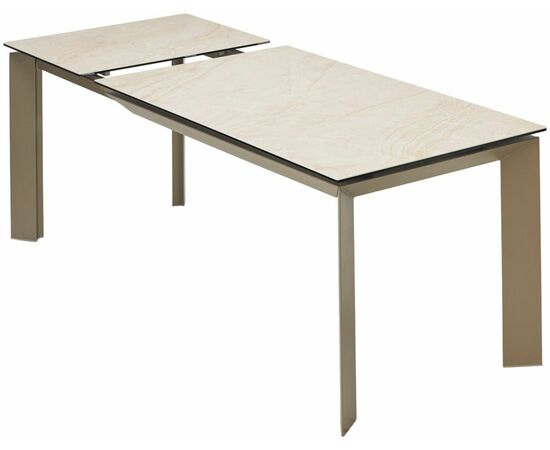 Стол CREMONA 140 KL-105, итальянская керамика / Тауп, ®DISAUR, изображение 11 | Интернет магазин мебели и декора LifeDekor