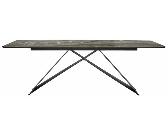 Стол МАРСЕЛЬ 220 RITCHER DOVE Amadeus, керамика / Черный М-City, изображение 10 | Интернет магазин мебели и декора LifeDekor