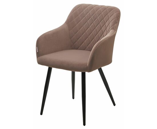 Стул BRANDY 505-5 Тауп, велюр "беспальчиковый" / черный каркас, М-City | Интернет магазин мебели и декора LifeDekor