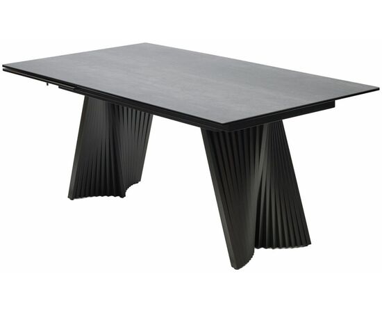 Стол YOAKIM 180 цвет 1704 Темно-серый мрамор, керамика / Темно-серый каркас, ®DISAUR | Интернет магазин мебели и декора LifeDekor