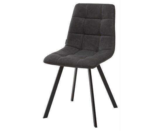 Стул CHILLI SQUARE RU-08 антрацит, PU / черный каркас М-City | Интернет магазин мебели и декора LifeDekor