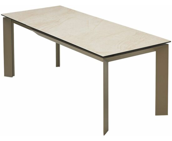 Стол CREMONA 180 KL-105, итальянская керамика/ Тауп, ®DISAUR, изображение 7 | Интернет магазин мебели и декора LifeDekor