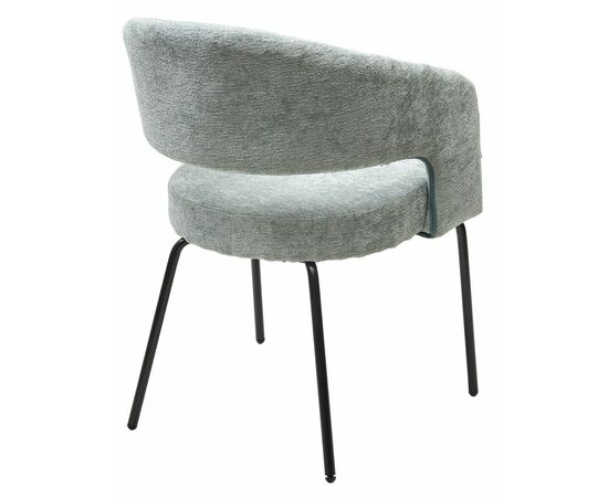 Стул SNUG 3018-04 мятный, шенилл / черный каркас, ®DISAUR, изображение 7 | Интернет магазин мебели и декора LifeDekor