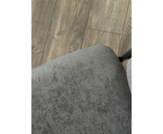 Стул ДИЛЛ, цвет RAIN 17 серый, велюр / черный каркас М-City, изображение 5 | Интернет магазин мебели и декора LifeDekor