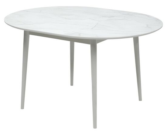 Стол BOLERO 105 см Белый Мрамор, HPL / Белый М-City, изображение 10 | Интернет магазин мебели и декора LifeDekor