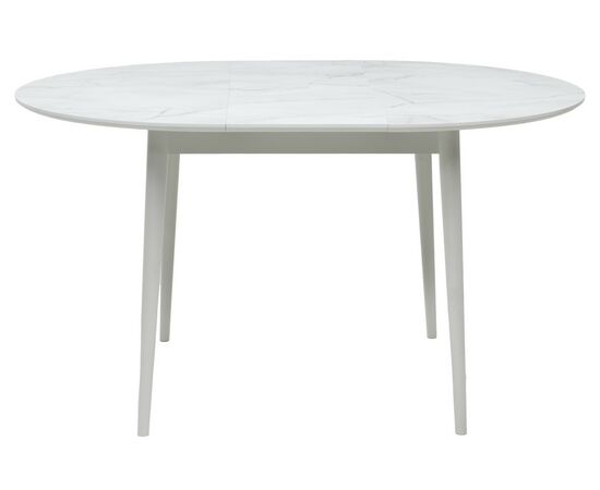 Стол BOLERO 105 см Белый Мрамор, HPL / Белый М-City, изображение 11 | Интернет магазин мебели и декора LifeDekor