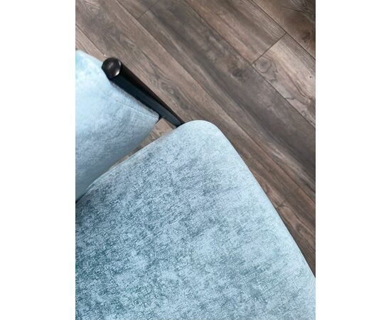 Стул ДИЛЛ, цвет RAIN 7 бриз, велюр / черный каркас М-City, изображение 4 | Интернет магазин мебели и декора LifeDekor