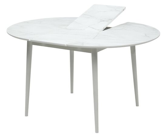 Стол BOLERO 105 см Белый Мрамор, HPL / Белый М-City, изображение 9 | Интернет магазин мебели и декора LifeDekor