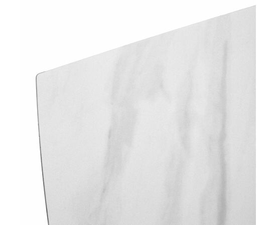 Стол FOGGIA 140 KL-99 Белый мрамор матовый, итальянская керамика/ черный каркас М-City, изображение 12 | Интернет магазин мебели и декора LifeDekor