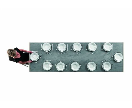 Стол LEO (42.55)120/170*80*Н75 см (М313/M313/ D003/D003 серый камень) | Интернет магазин мебели и декора LifeDekor