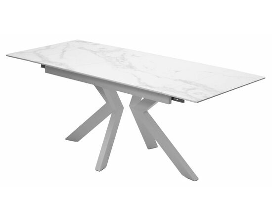 Стол Кентукки 3 БЕЛЫЙ МРАМОР, стекло / БЕЛЫЙ, М-City, изображение 10 | Интернет магазин мебели и декора LifeDekor