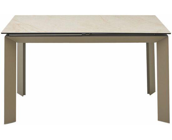 Стол CREMONA 140 KL-105, итальянская керамика / Тауп, ®DISAUR, изображение 2 | Интернет магазин мебели и декора LifeDekor