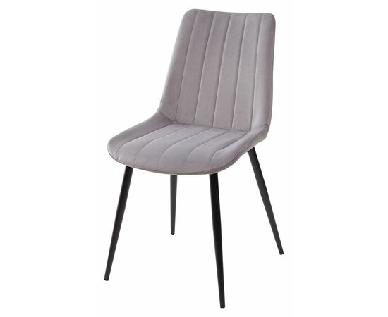 Стул FLIP серый, велюр G108-33 М-City | Интернет магазин мебели и декора LifeDekor