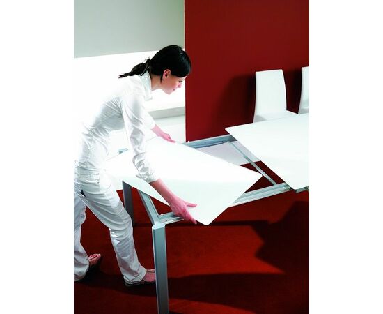 Стол MAGO (01.34) 100/140*70*Н75 см (М312/ M312/ М312  песочн.композит+L072ал) | Интернет магазин мебели и декора LifeDekor