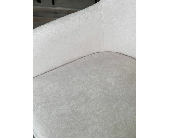 Стул АЛИСТЕР, цвет RAIN 1 молочный велюр / черный каркас М-City, изображение 5 | Интернет магазин мебели и декора LifeDekor