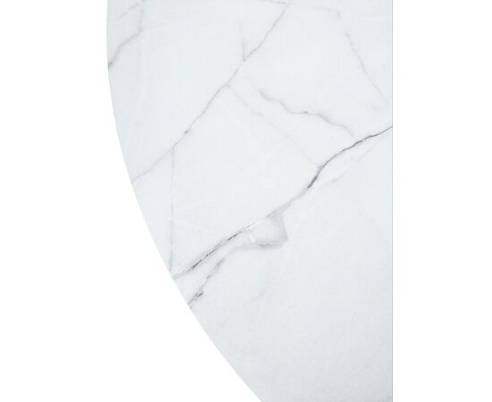 Стол BOLERO 105 см Белый Мрамор, HPL / Белый М-City, изображение 7 | Интернет магазин мебели и декора LifeDekor