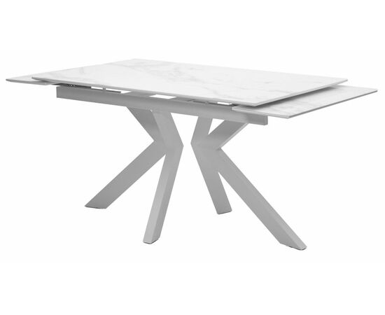 Стол Кентукки 3 БЕЛЫЙ МРАМОР, стекло / БЕЛЫЙ, М-City, изображение 8 | Интернет магазин мебели и декора LifeDekor