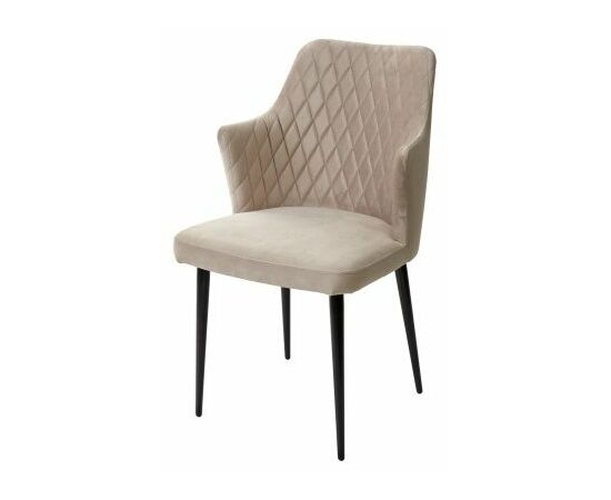 Стул HERMAN ЛАТТЕ #25, велюр / черный каркас М-City | Интернет магазин мебели и декора LifeDekor