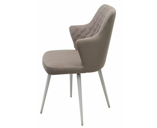 Стул HERMAN 360 град. ЛАТТЕ #25, велюр / белый каркас М-City, изображение 6 | Интернет магазин мебели и декора LifeDekor