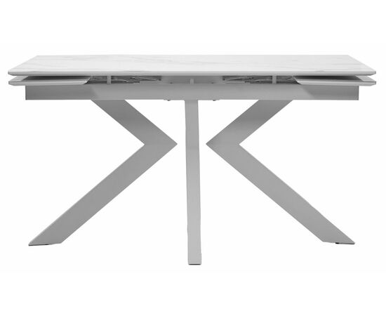 Стол Кентукки 3 БЕЛЫЙ МРАМОР, стекло / БЕЛЫЙ, М-City, изображение 13 | Интернет магазин мебели и декора LifeDekor