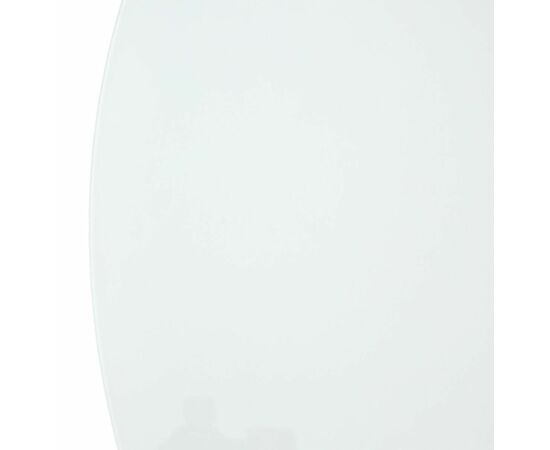 Стол ВЕГА D100 Белый, стекло/ белый каркас М-City, изображение 5 | Интернет магазин мебели и декора LifeDekor