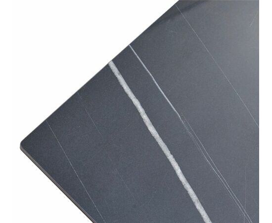 Стол БОГАРТ 200 TITANIUM BLACK PULIDO, керамика / Черный М-City, изображение 4 | Интернет магазин мебели и декора LifeDekor