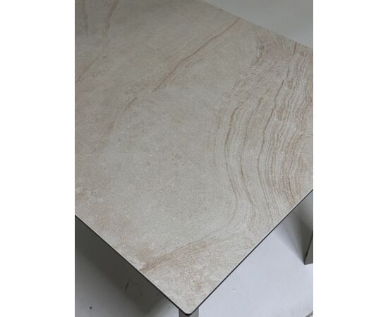 Стол CREMONA 180 KL-105, итальянская керамика/ Тауп, ®DISAUR, изображение 3 | Интернет магазин мебели и декора LifeDekor