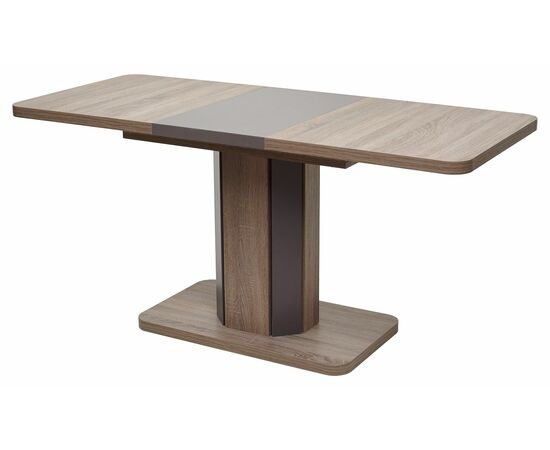 Стол STORK Дуб Канзас/ Вольфрам 120 М-City | Интернет магазин мебели и декора LifeDekor