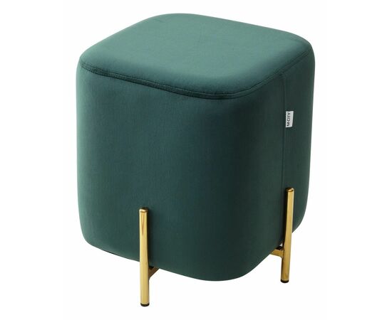 Пуф для гостиной ARES BLUVEL-78 GREEN / GOLD М-City | Интернет магазин мебели и декора LifeDekor