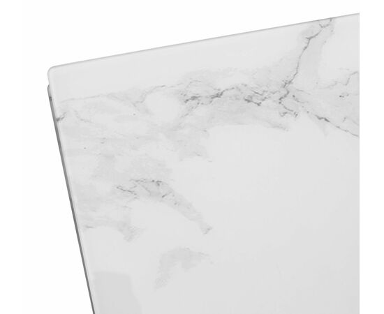 Стол Кентукки 3 БЕЛЫЙ МРАМОР, стекло / БЕЛЫЙ, М-City, изображение 6 | Интернет магазин мебели и декора LifeDekor