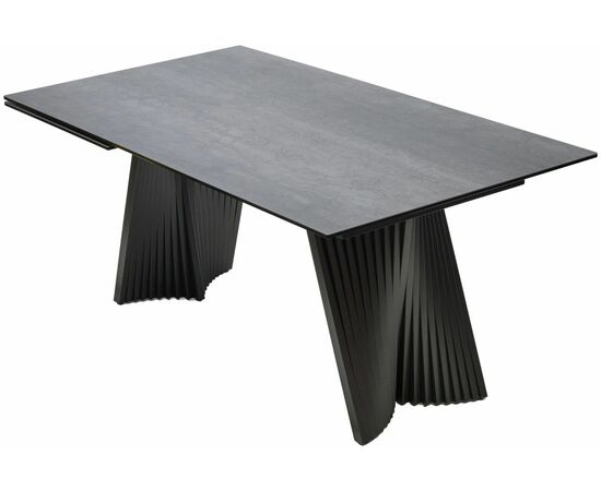 Стол YOAKIM 180 цвет 1704 Темно-серый мрамор, керамика / Темно-серый каркас, ®DISAUR, изображение 15 | Интернет магазин мебели и декора LifeDekor