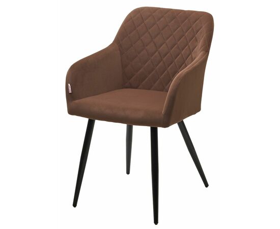 Стул BRANDY 505-11 Кофе, велюр "беспальчиковый" / черный каркас, М-City | Интернет магазин мебели и декора LifeDekor