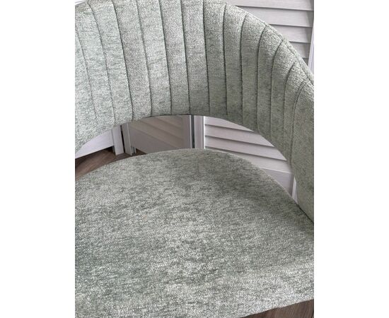 Стул SNUG 3018-04 мятный, шенилл / черный каркас, ®DISAUR, изображение 5 | Интернет магазин мебели и декора LifeDekor