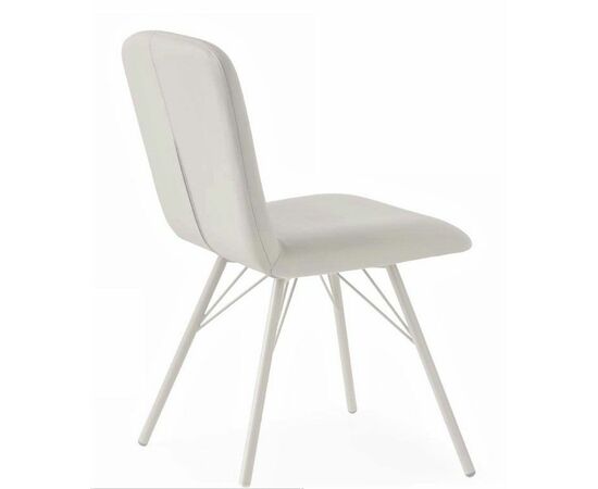 Стул EMMA CB/1662-SK mt.P94 Matt Optic white/ S92 Skuba Optic White | Интернет магазин мебели и декора LifeDekor