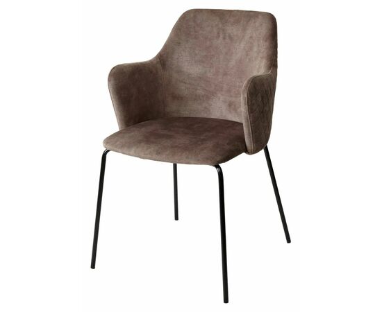 Стул AMARETTO VBP208 античный серо-бежевый/ черный каркас, М-City | Интернет магазин мебели и декора LifeDekor