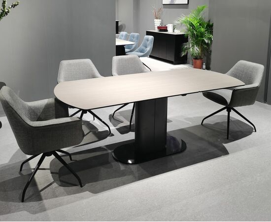 Стол KAI 140 TL-58, испанская керамика / Темно-серый / Черный М-City, изображение 2 | Интернет магазин мебели и декора LifeDekor