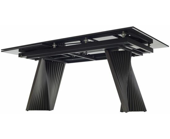 Стол YOAKIM 180 цвет 1704 Темно-серый мрамор, керамика / Темно-серый каркас, ®DISAUR, изображение 11 | Интернет магазин мебели и декора LifeDekor