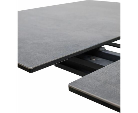 Стол YOAKIM 180 цвет 1704 Темно-серый мрамор, керамика / Темно-серый каркас, ®DISAUR, изображение 10 | Интернет магазин мебели и декора LifeDekor