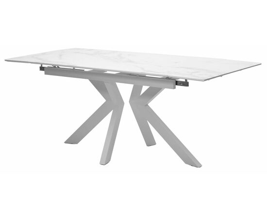 Стол Кентукки 3 БЕЛЫЙ МРАМОР, стекло / БЕЛЫЙ, М-City, изображение 9 | Интернет магазин мебели и декора LifeDekor