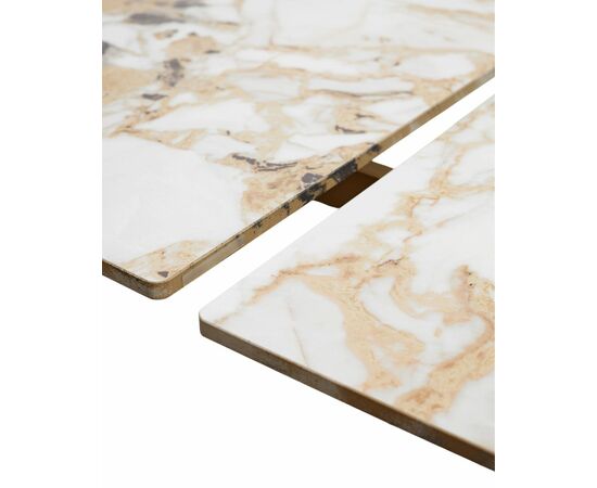 Стол ACERRA NEW 160 GRAND JADE SOLID CERAMIC/ каркас цвета шампань М-City, изображение 8 | Интернет магазин мебели и декора LifeDekor