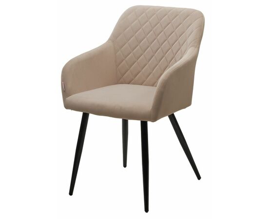 Стул BRANDY 505-7 Капучино, велюр "беспальчиковый" / черный каркас, М-City, изображение 7 | Интернет магазин мебели и декора LifeDekor