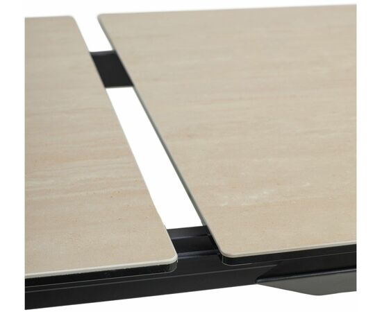 Стол CREMONA 140 TL-142, испанская керамика/ черный каркас, ®DISAUR, изображение 6 | Интернет магазин мебели и декора LifeDekor