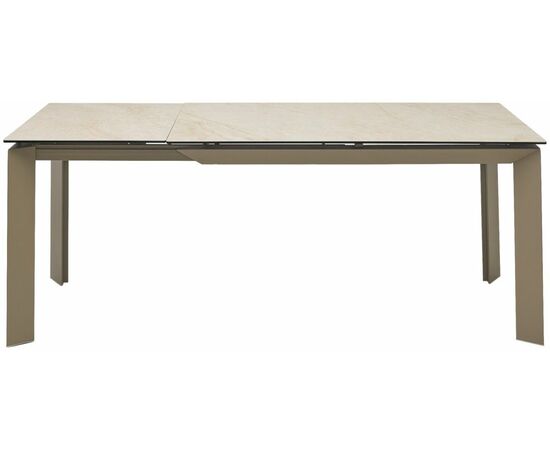 Стол CREMONA 180 KL-105, итальянская керамика/ Тауп, ®DISAUR, изображение 6 | Интернет магазин мебели и декора LifeDekor